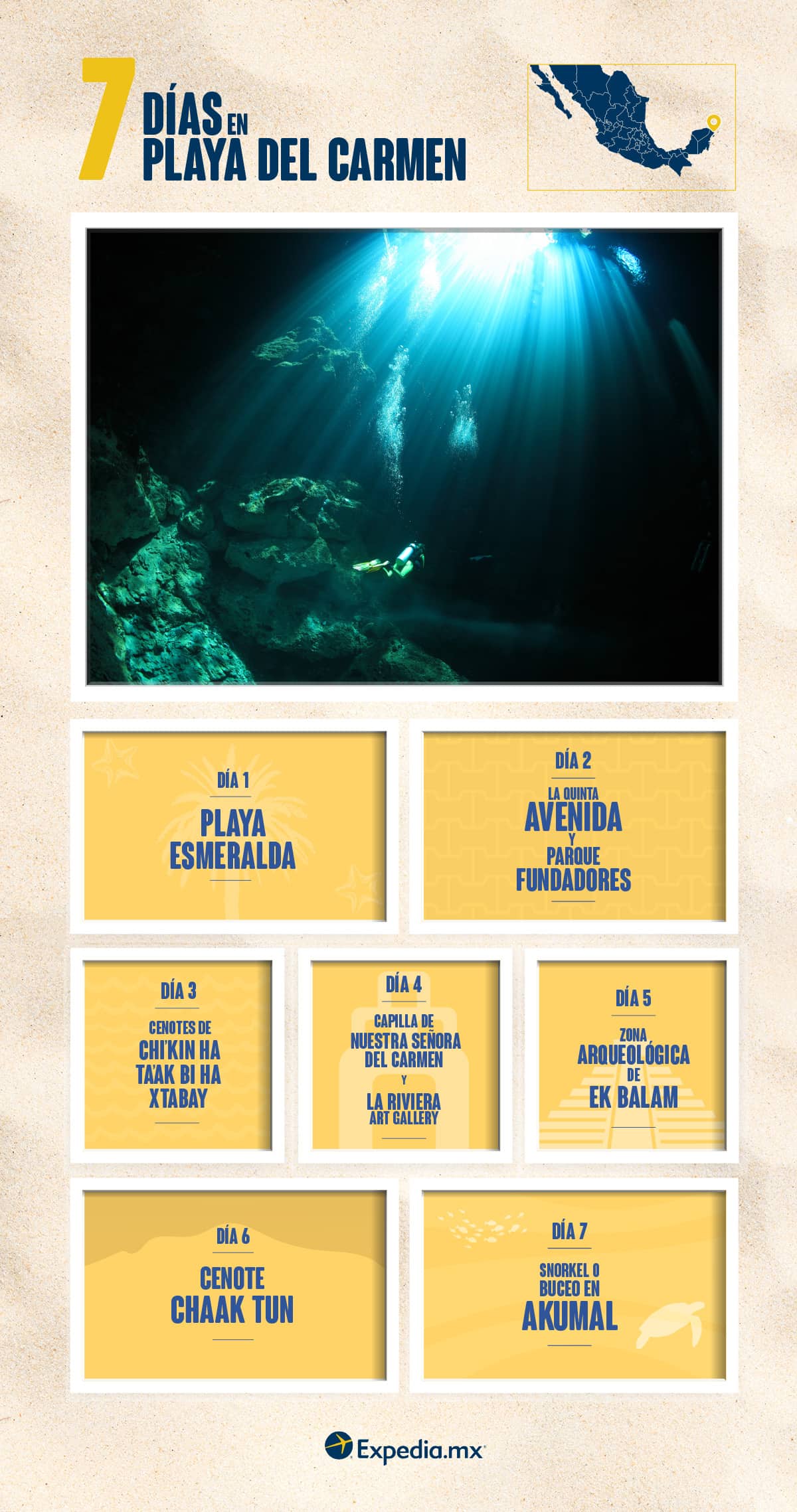 Que hacer en Playa del Carmen 7 días en Playa del Carmen