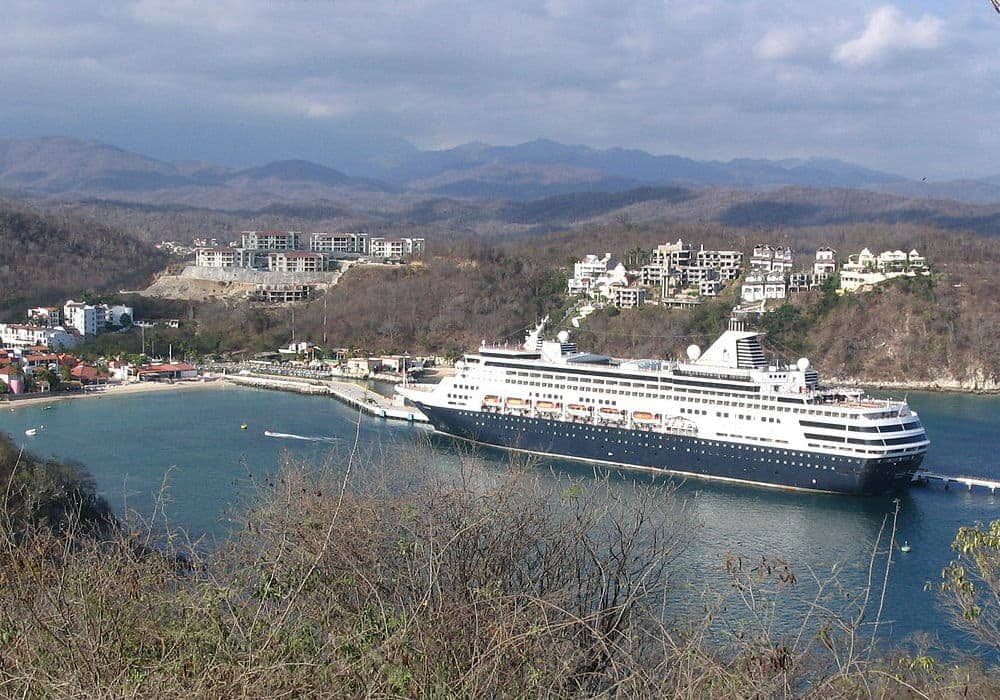 crucero en Huatulco