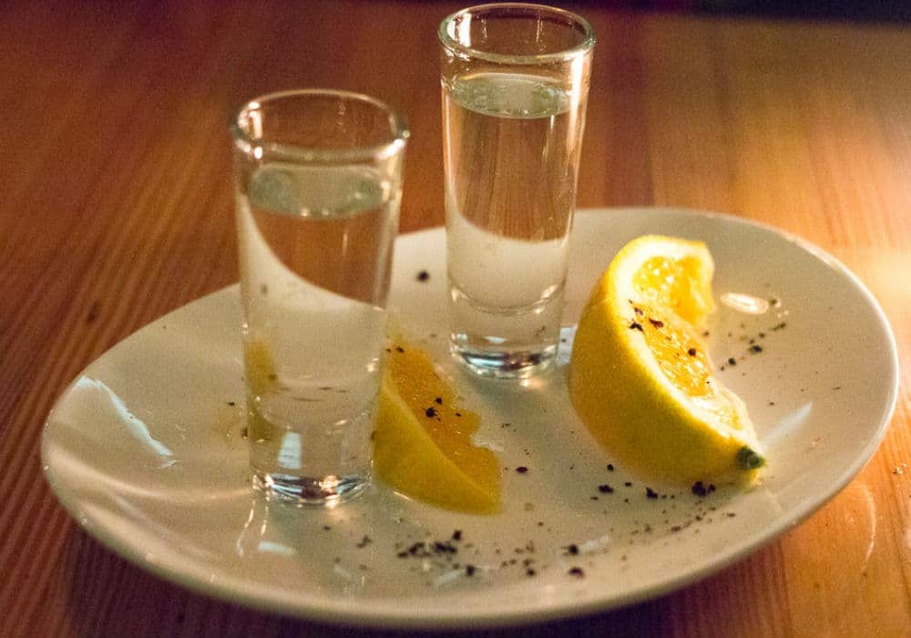 Mezcal de Oaxaca, México.