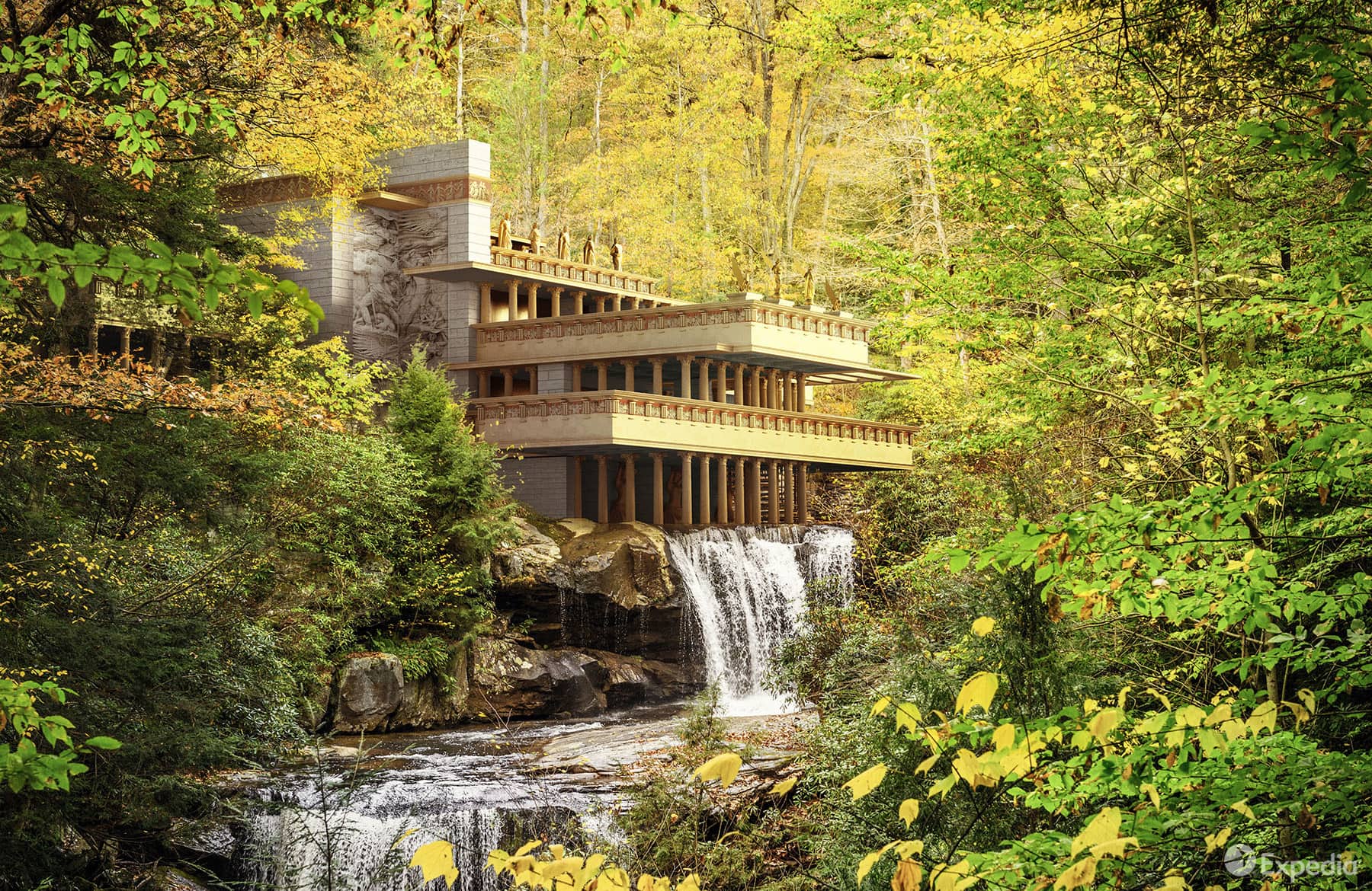 Casa de cascade Frank Lloyd Wright